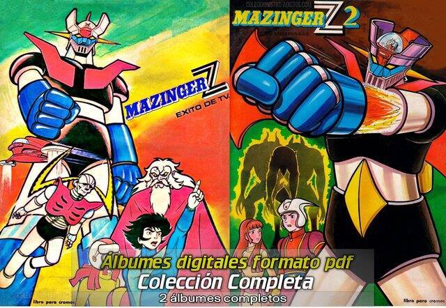 Mazinger Z: Colección Completa - Álbumes Digitales Formato PDF (Categoría Normal) (Salo, 1977): Categoría Normal