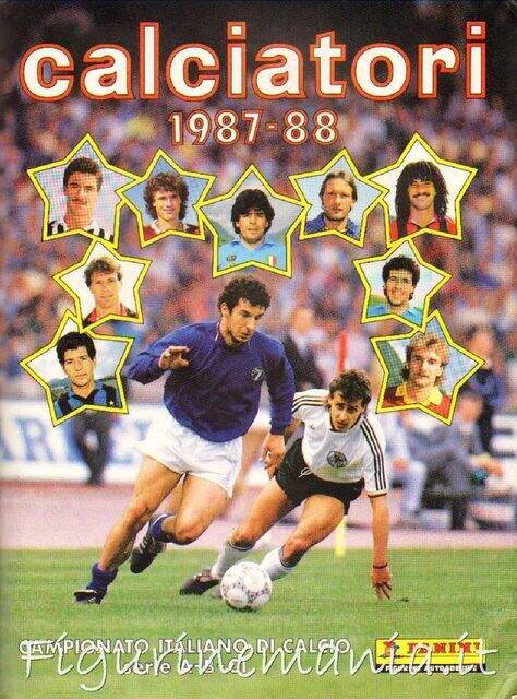 Liga Italiana 87'-88' (Panini, 1987): Categoría Normal