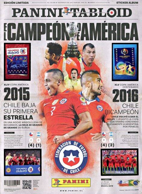 El Campeon de América (Panini, 2019): Categoría Premium
