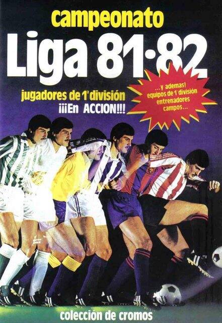 Liga Española 81'-82' (Panini, 1981): Categoría Normal