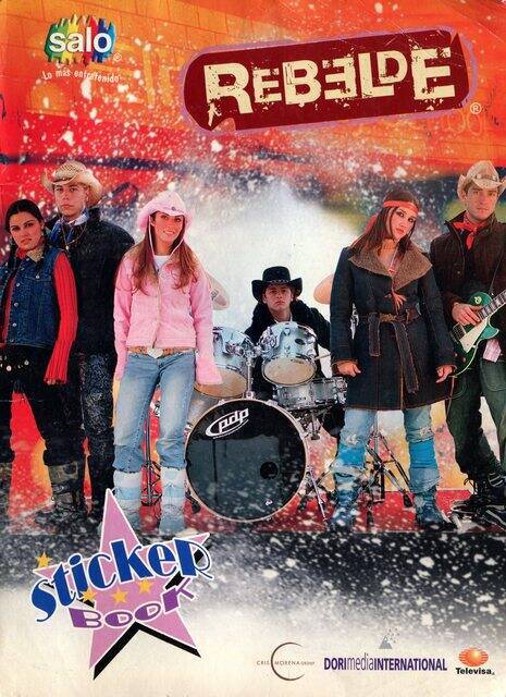 Rebelde Sticker Book (Salo, 2016): Categoría Premium