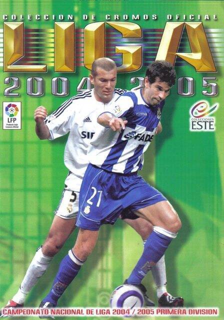 Liga Española 2004-05 (Panini, 2004): Categoría Normal