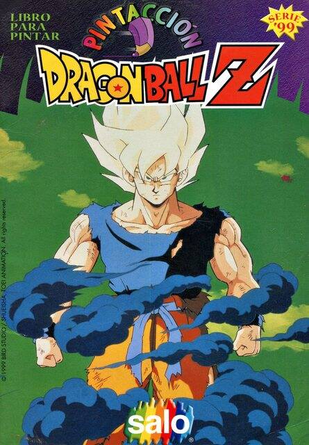 Dragon Ball Z Pintaccion 1, Libros De Pintar (Salo, 1998): Nº03 (Categoría Premium)
