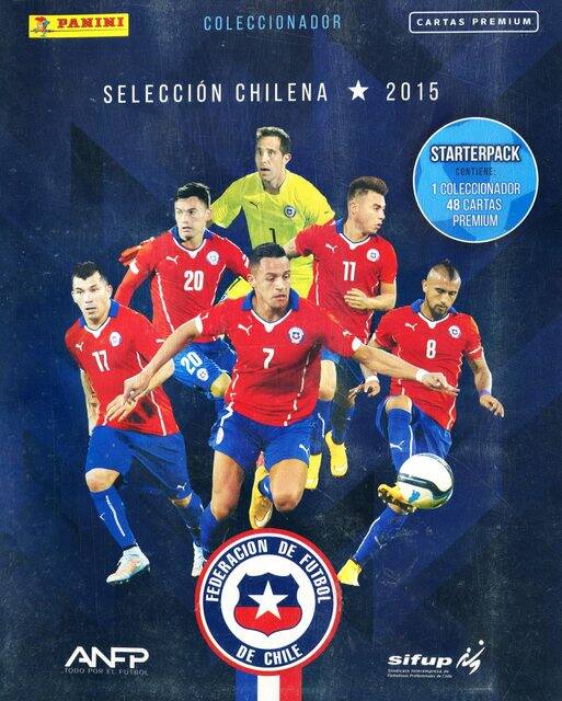 Coleccionador Selección Chilena 2015 2015    (Panini, 2015): Categoría Premium