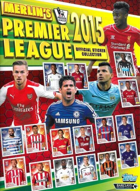 Liga Inglesa (Premier League) 2015 (Panini, 2015): Categoría Normal