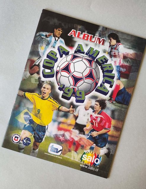 COPA AMÉRICA 99': Álbum Completo (Con láminas impresas)
