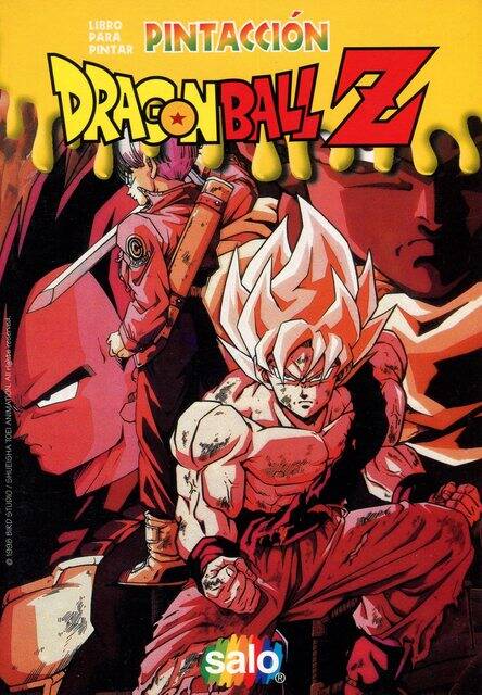 Dragon Ball Z Pintaccion 2, Libros De Pintar (Salo, 1998): Nº01 (Categoría Premium)