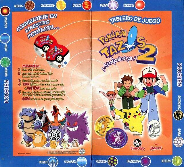 Pokémon 2, Coleccionador Tazos (Evercrisp, 1999): Categoría Premium