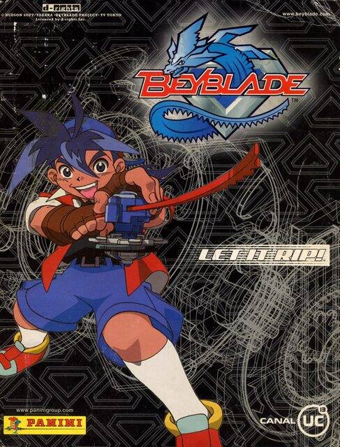 Beyblade, Let it Rip! (Bey Blade) (Panini, 2003): Categoría Premium