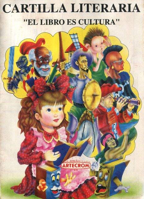 Cartilla Literaria "El Libro es cultura" (Artecrom, 1979): Categoría Premium