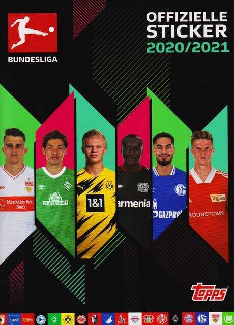 Liga Alemana (Bundesliga) 2020-21 (Topps, 2020): Categoría Normal