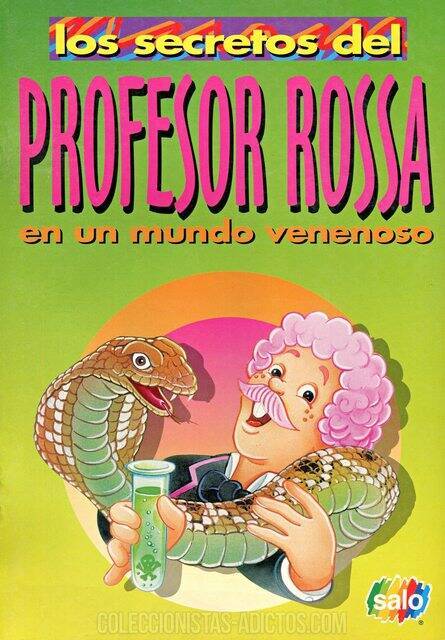 Profesor Rossa, En Un Mundo Venenoso (Los Secretos del Profesor Rossa) (Salo, 1994): Álbum Digital (Categoría Premium)