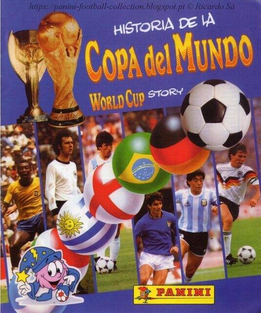Copa Mundial, Historia de la Copa del Mundo World Cup Story 2da Edicion (Panini, 1998): Categoría Normal