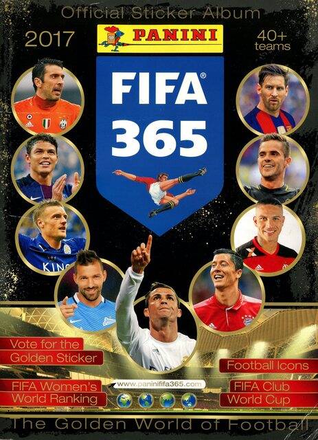 FIFA 365 2017    (Panini, 2016): Categoría Premium