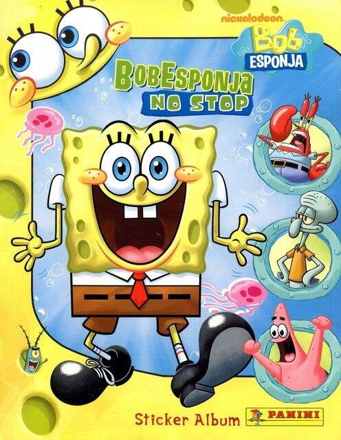 Bob Esponja No Stop (Panini, 2010): Categoría Premium